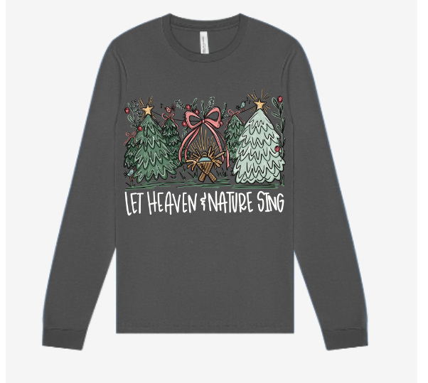 Bella Canvas Let Heaven & Nature Sing