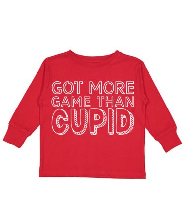Got More Game Than Cupid Long Sleeve