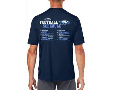 Calera 2026 Football Schedule T-Shirt