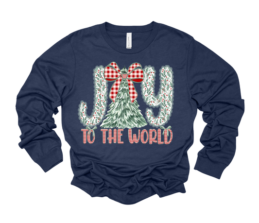 Bella Canvas Joy to the World